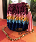 Rainbow Tassel Purse